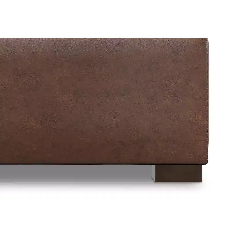 Pouf-tavolino quadrato contenitore largo 91 cm